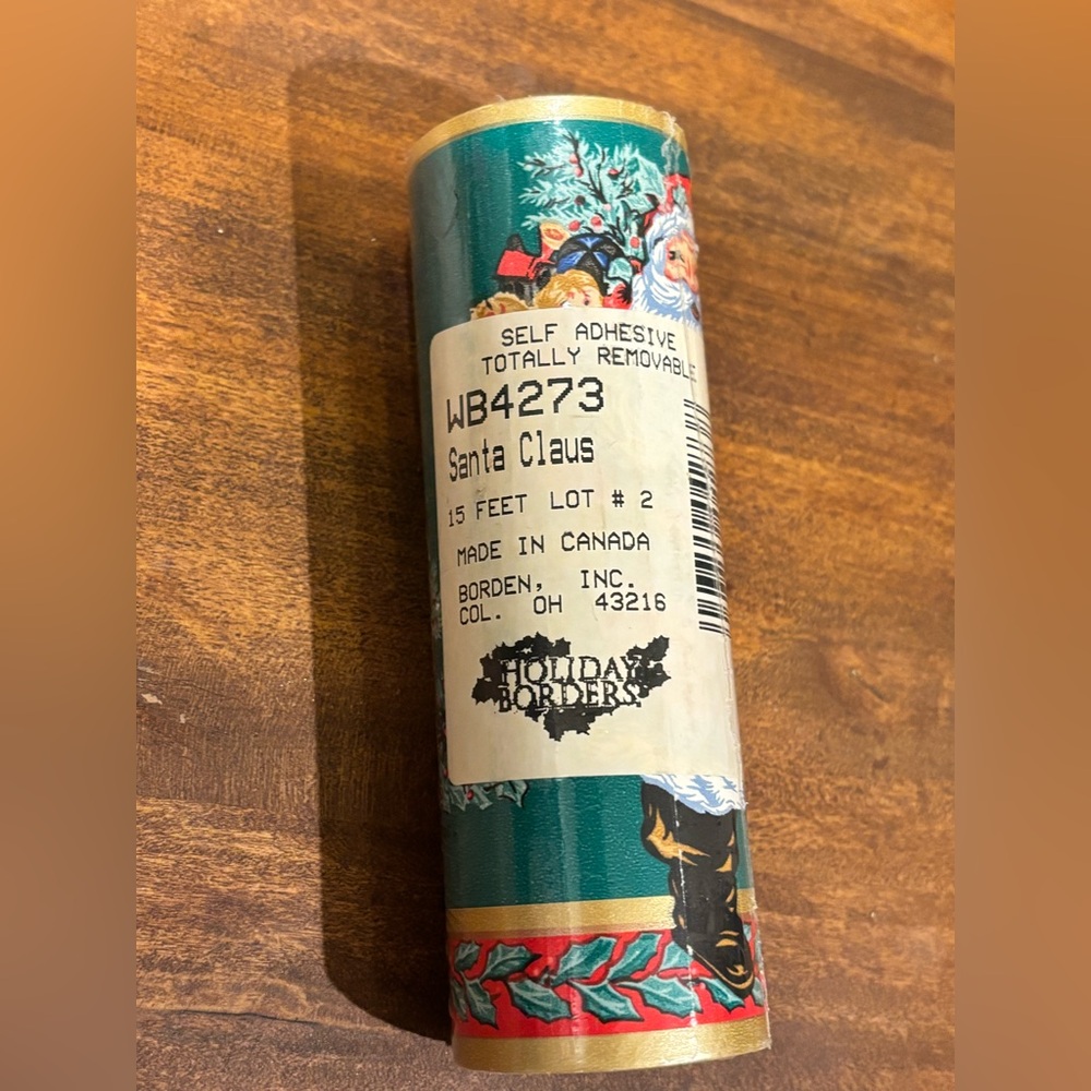 Vintage Christmas Self Adhesive Borders